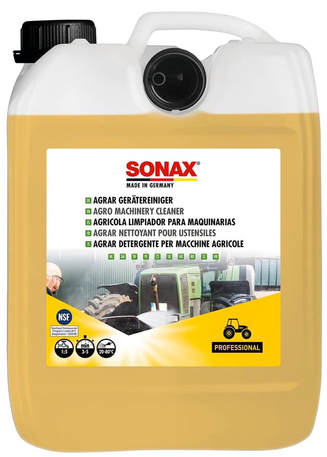 🚜 SONAX AGRAR GeräteReiniger (5 Liter) | Für landwirtschaftliche Fahrzeuge, Maschinen und Anlagen 🌿