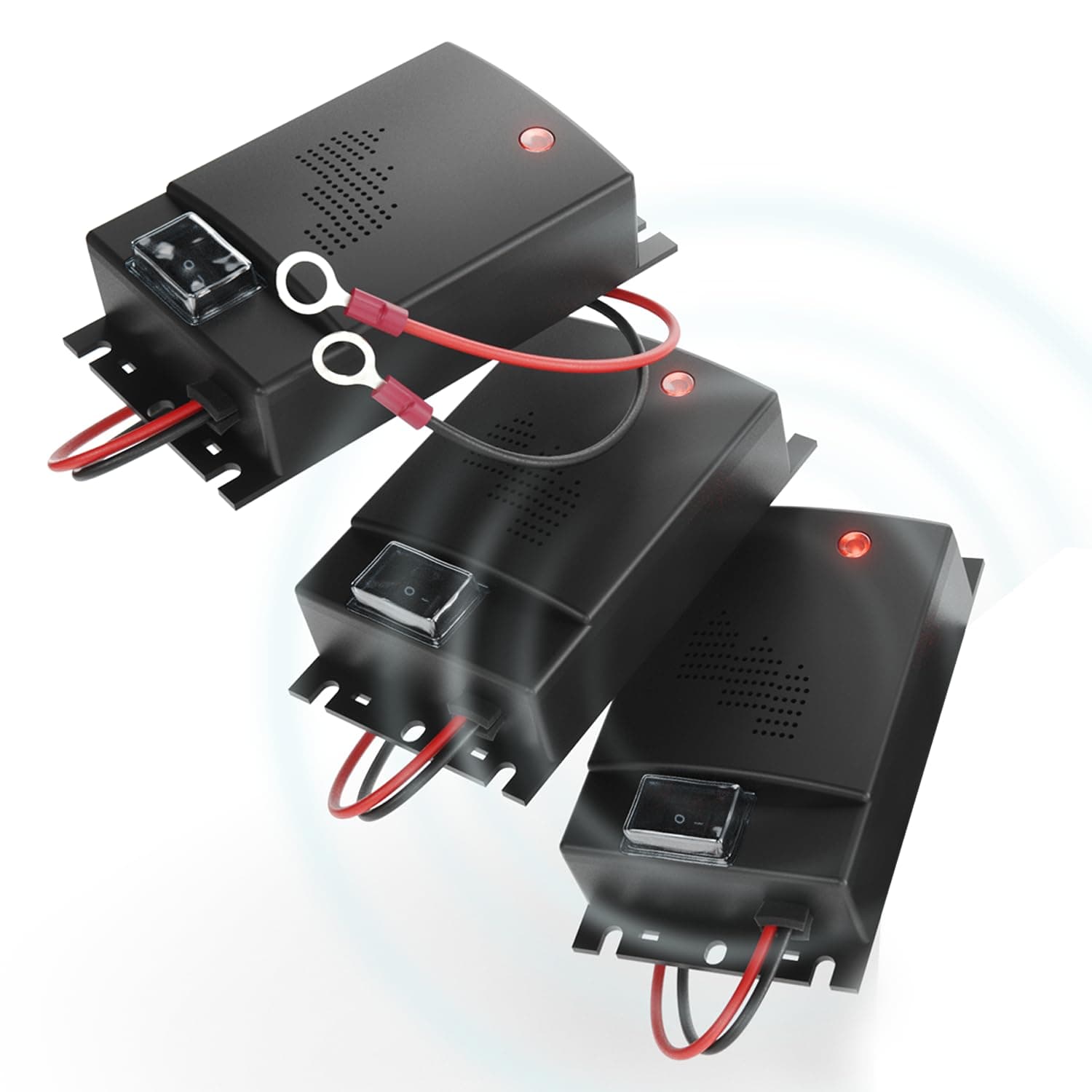 🚗🛡️ 3X Marderschreck Auto mit 12V Batterieanschluss - Marderabwehr für dein Fahrzeug! 🦡