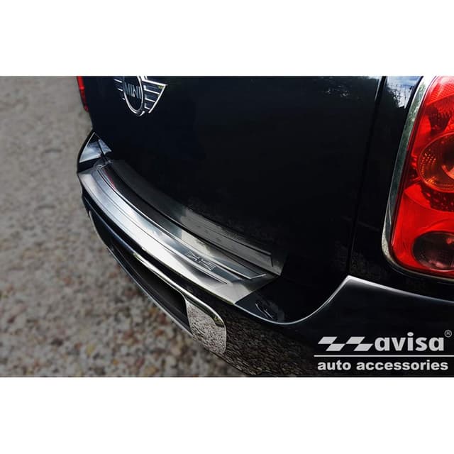 🚗🇬🇧 Avisa Edelstahl Heckstoßstangenschutz - Mini Countryman R60 2010-2014 'British Flag' 🇬🇧🚗