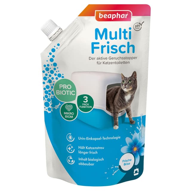 🐱🌿 Beaphar Multi Frisch - Der Aktive Geruchsstopper für Katzentoiletten 🌿🐱