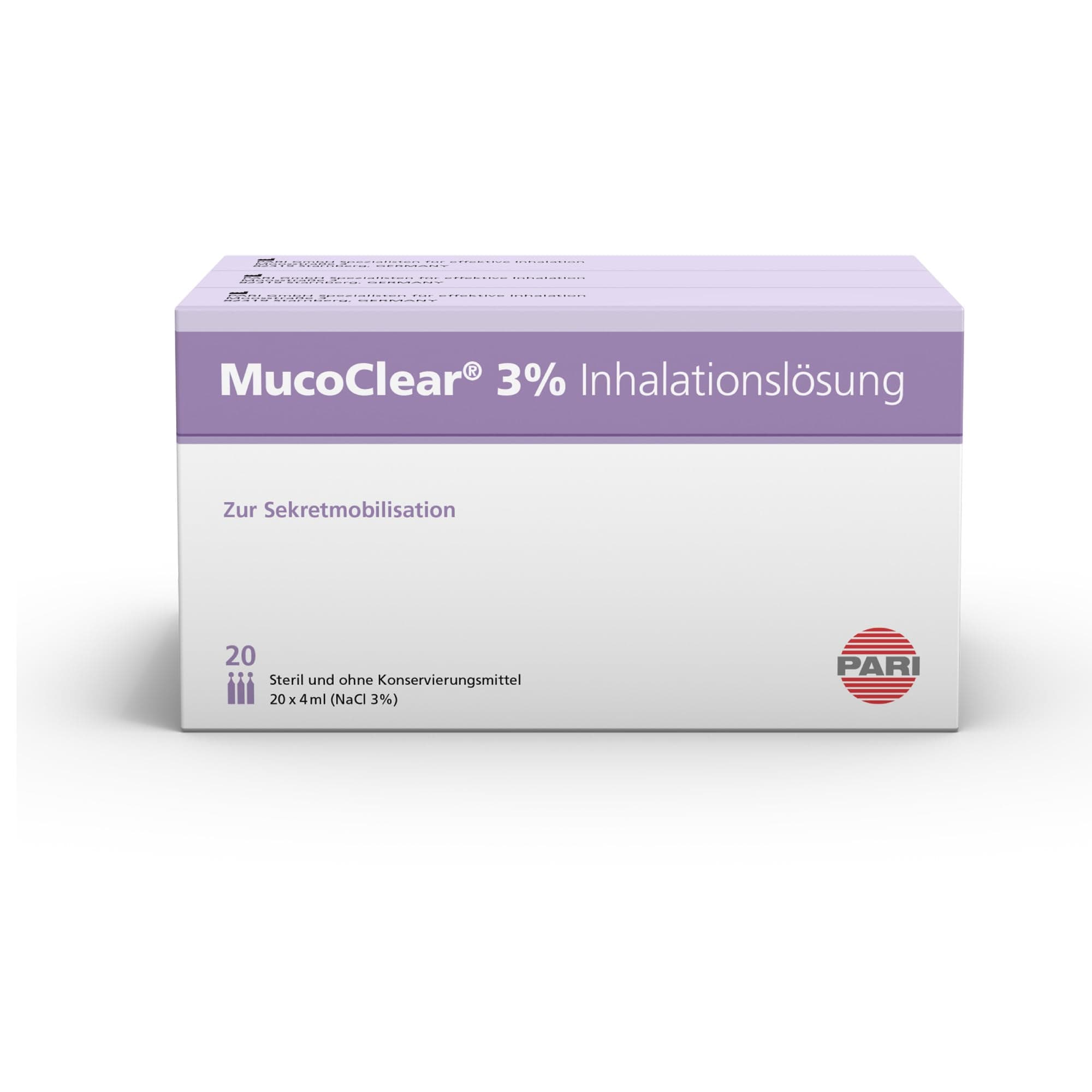 🎉Sonderangebot: MucoClear 3% Inhalationslösung, 240 ml Lösung 🎉
