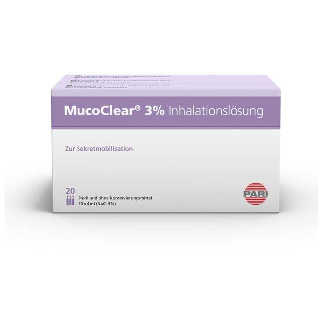 🎉Sonderangebot: MucoClear 3% Inhalationslösung, 240 ml Lösung 🎉