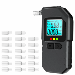 FIVAVA Alkoholtester mit Professionellem Digitalem LCD-Display 🍻🚗