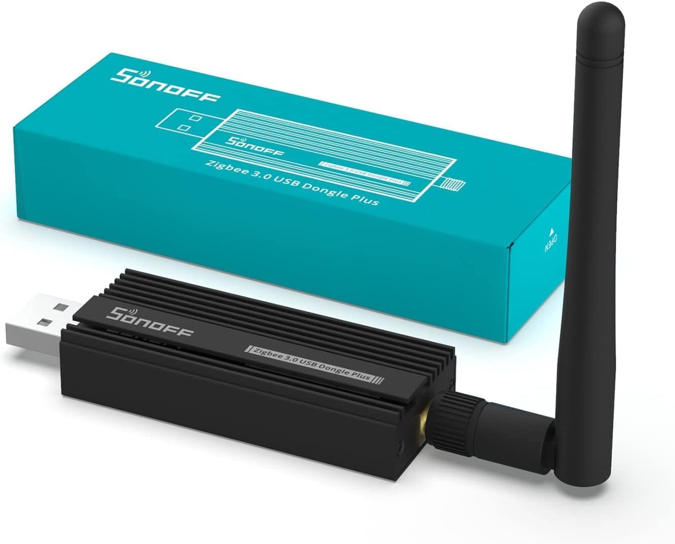 SONOFF Zigbee 3.0 USB Dongle Plus 🌐 Zigbee Gateway TI CC2652P + CP2102N 🚀 Zigbee Hub für ZHA in Home Assistant oder Zigbee2MQTT