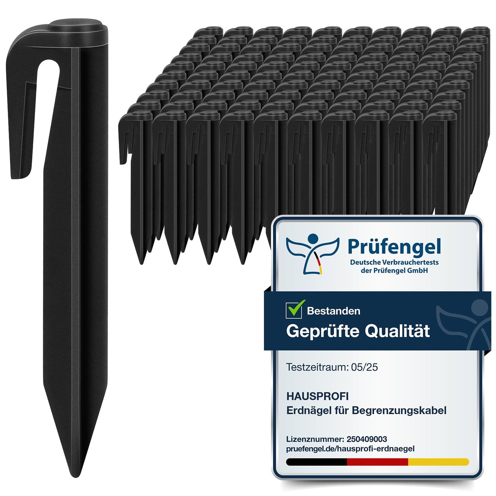 Sonderangebot: 300er-Set Erdnägel für Mähroboter Begrenzungskabel 🌿