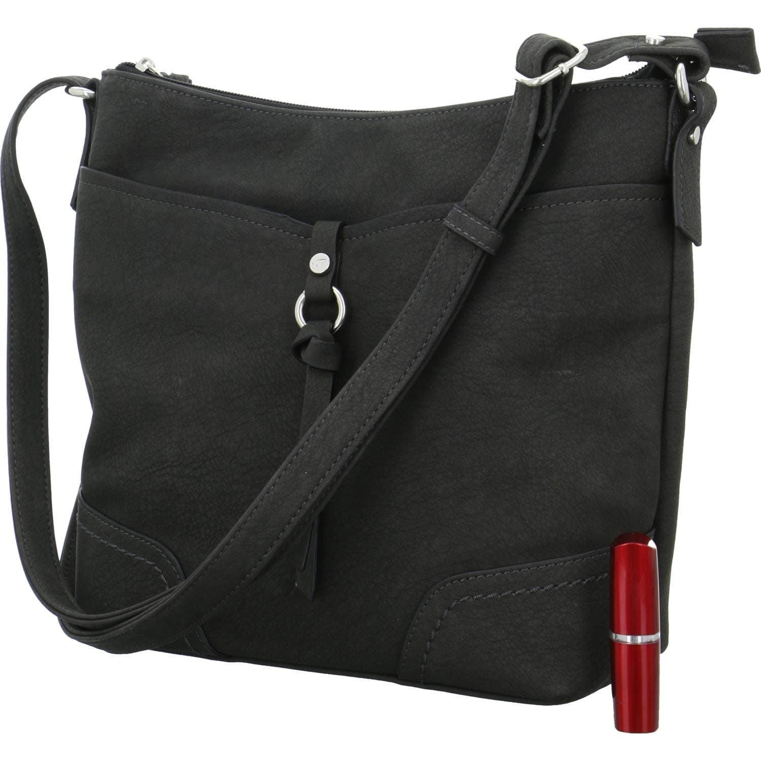 👜 TOM TAILOR Damen Imeri 002889 Umhängetasche (1er Pack) S Schwarz - 40% Rabatt!