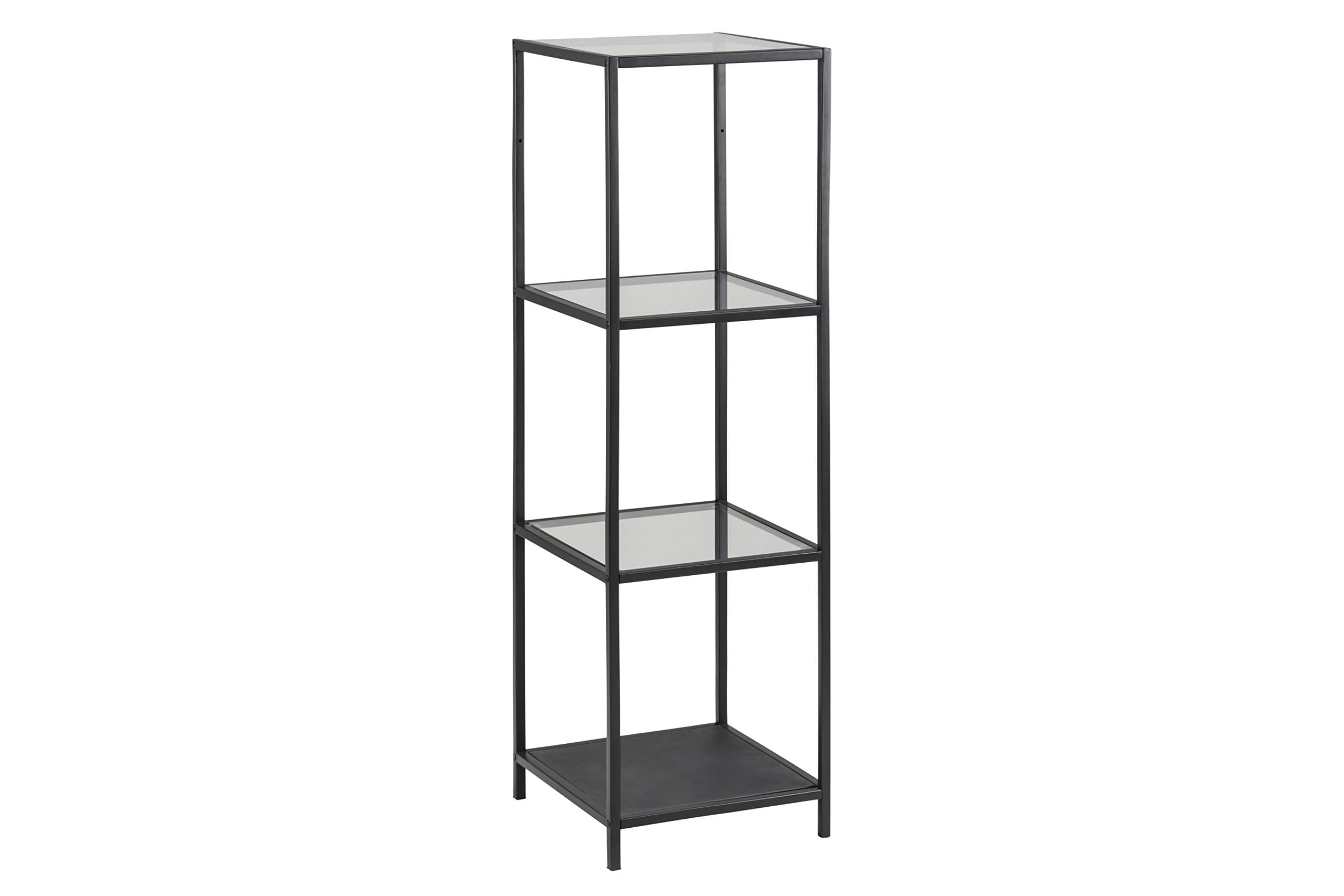 🌿📚 AC Design Furniture Jörn Metall Bücherregal mit 3 Ablagen - Industrial Style 🏠🛋️