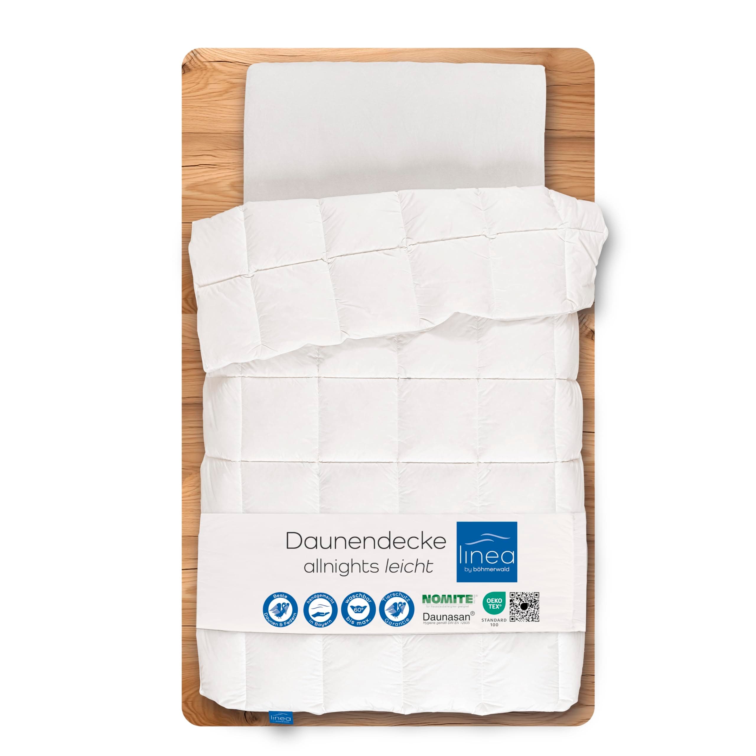 LINEA by Böhmerwald - Allnights - Kuschelige Bettdecke leicht 135x200 😍🛌