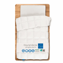LINEA by Böhmerwald - Allnights - Kuschelige Bettdecke leicht 135x200 😍🛌