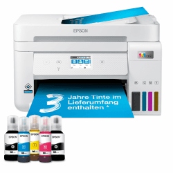 🖨️ Epson EcoTank ET-4856 A4-Multifunktions-Wi-Fi-Tintentankdrucker 🌈 Jetzt 64% sparen! Angebot bei HelloDeals