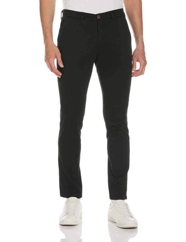 JACK & JONES Herren Chino Hose Slim Fit Schwarz 😎👖