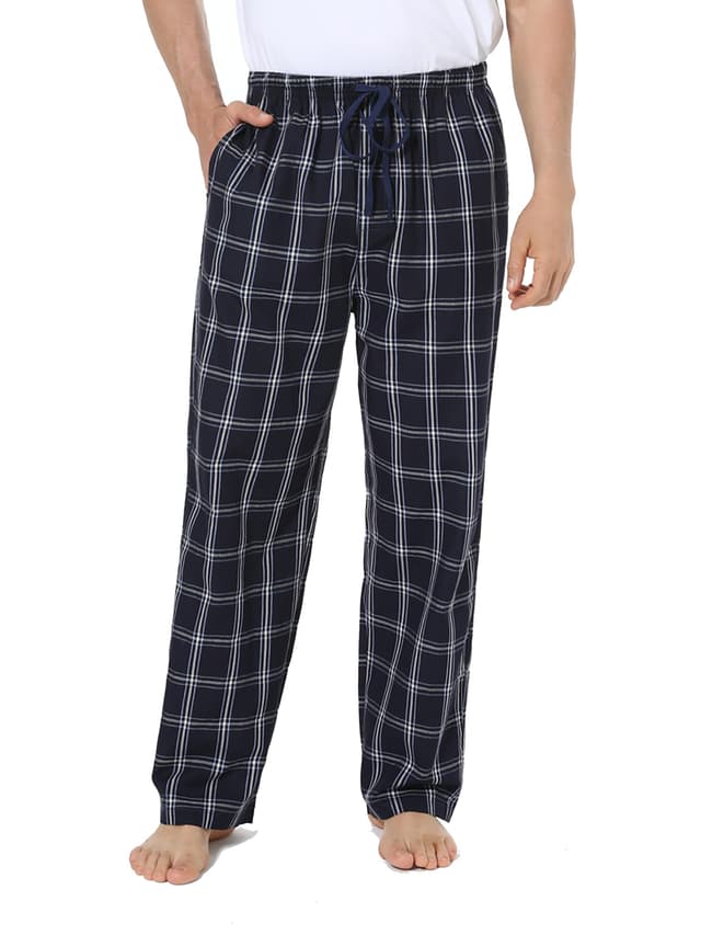 Jveyvth Herren 100% Baumwolle Pyjamahose 🌙👖