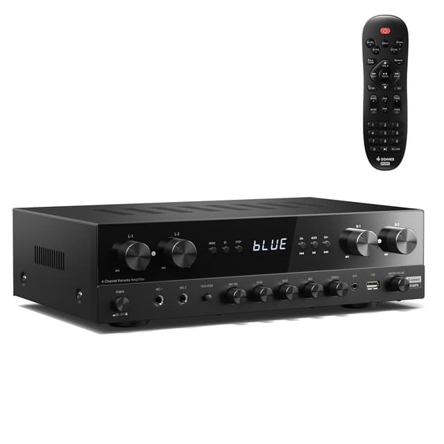 Donner Stereo Verstärker mit 1000 W Maximalleistung und Bluetooth 5.0 🎵🔊
