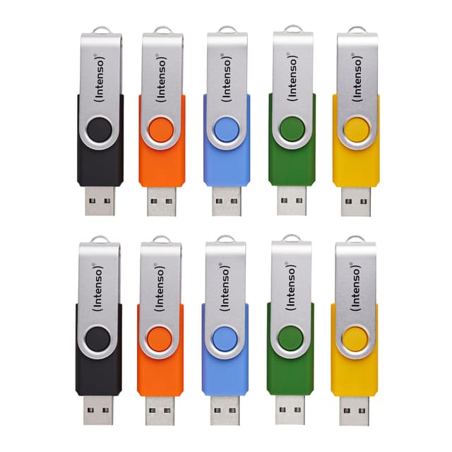 🚀 Top-Angebot: Intenso Basic Line USB-Sticks Multipack 10x 16GB