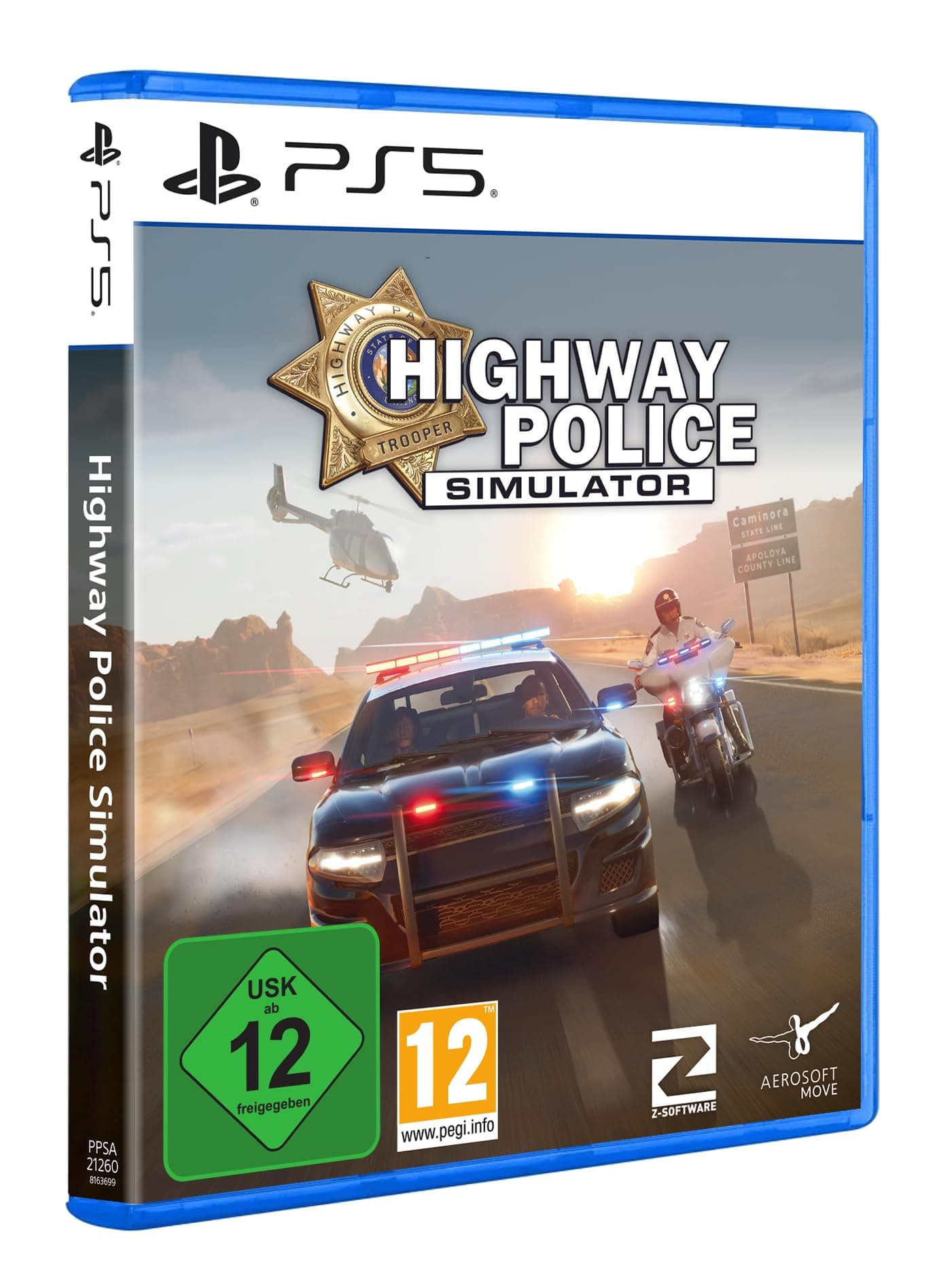 🚓 Aerosoft GmbH Highway Police Simulator - [Playstation 5] 🚨