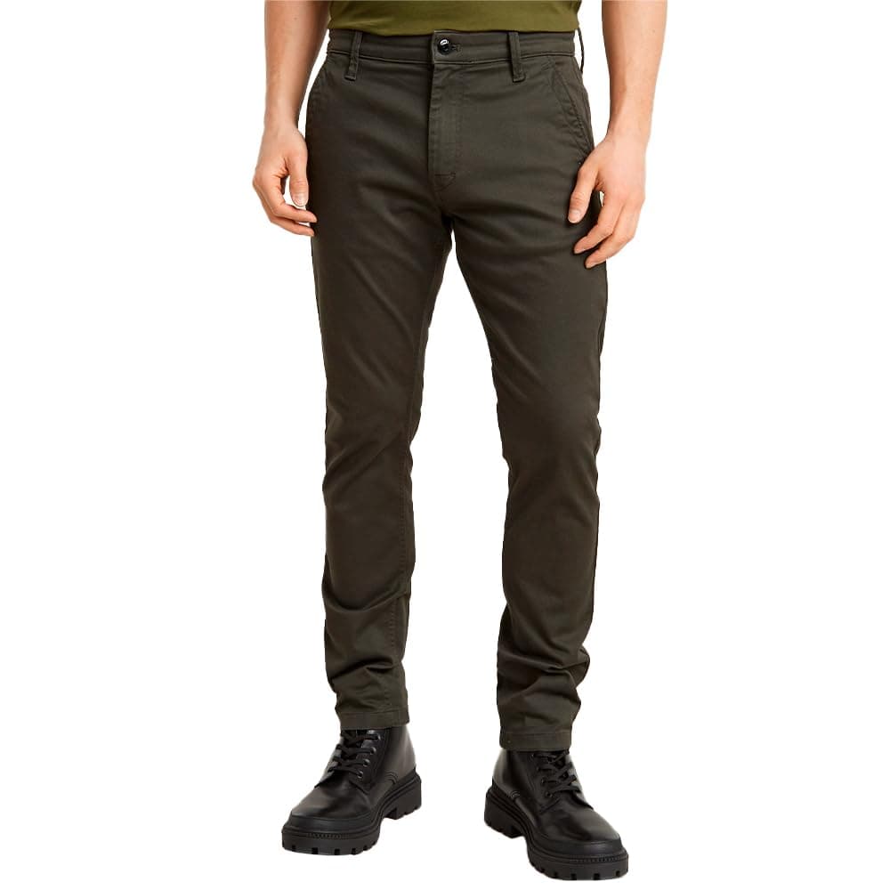 👖 G-STAR Herren Skinny Chino 32W / 32L Grau (Asfalt D25179-c105-995) - Nur 52.39€!