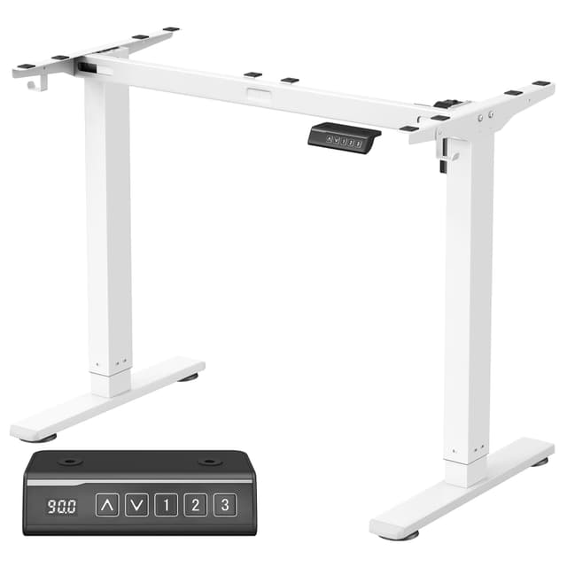VASAGLE Höhenverstellbarer Schreibtisch elektrisch ⚡️ Tischgestell LSD021W01V2