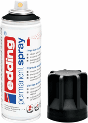 🎨 Edding 5200 Permanent Spray - 200 ml - Tiefschwarz matt 🖤