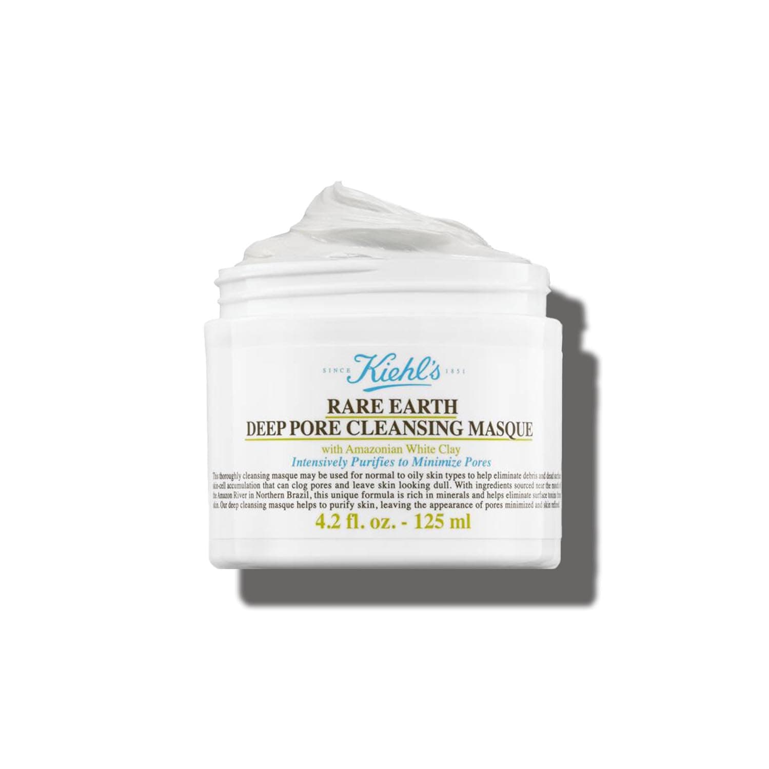 🌿 KIEHL'S Rare Earth Pore Cleansing Masque, 125 ml 🌿