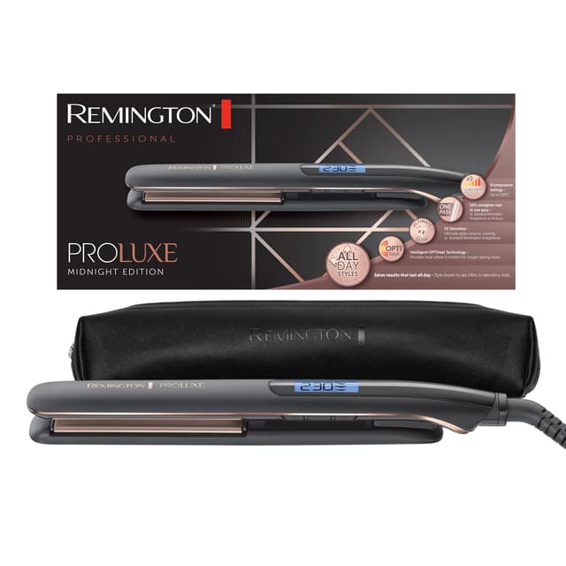🌟 Großer Deal! Remington Glätteisen PROluxe Midnight jetzt nur 34.89€ 🌟
