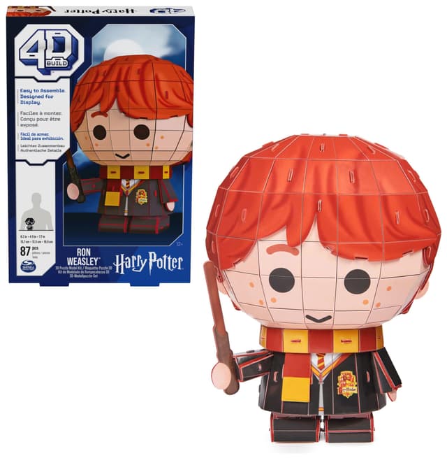 🧙‍♂️ 4D Build - Ron Weasley 3D-Puzzle aus Harry Potter Film 🧩