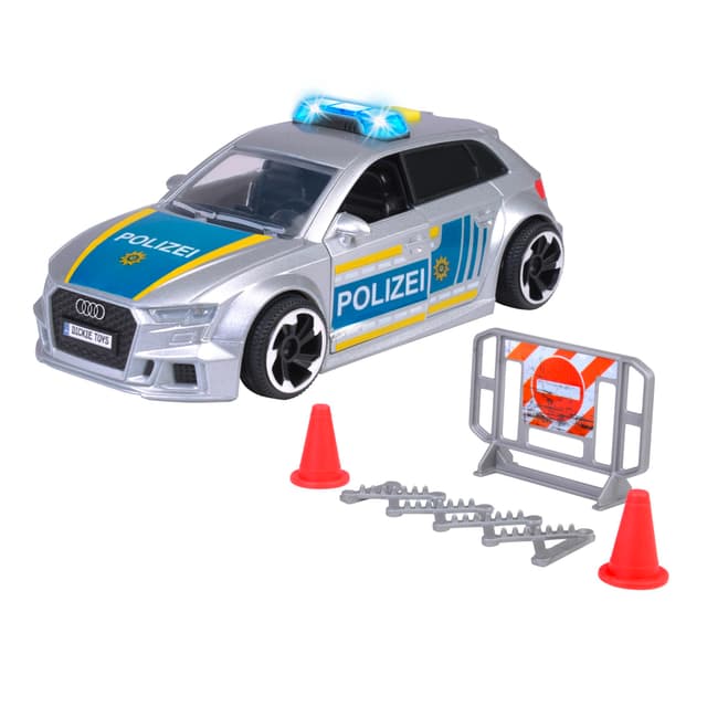 Dickie Toys - Audi RS3 Polizeiauto 🚓🚨