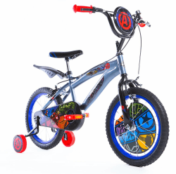 🚲 Huffy Jungen Avengers Kinderfahrrad 16 Zoll, grau, 40,6 cm - Deal des Tages! 🌟