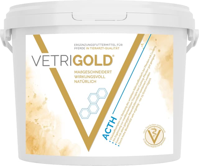 VETRIGOLD ACTH (1,5 kg Pellet) - Mineralfutter für Pferde mit Cushing - PPID 🐴