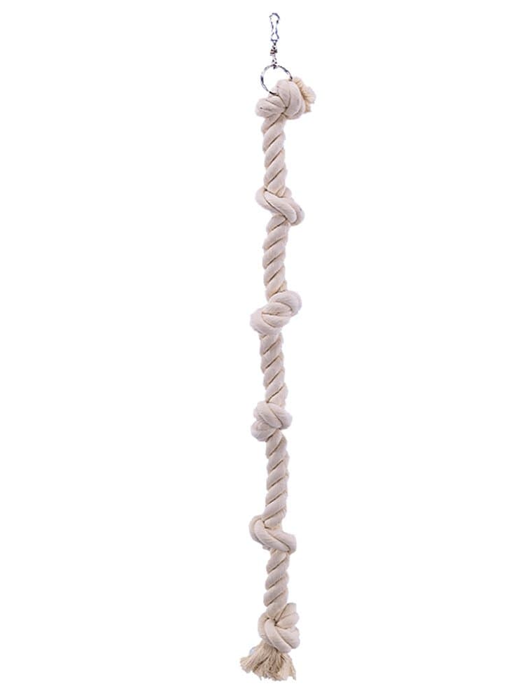 🐱 Nobby Cagetoy Kletterseil Baumwolle 100 cm Ø 25 mm 6 Knoten 🐾