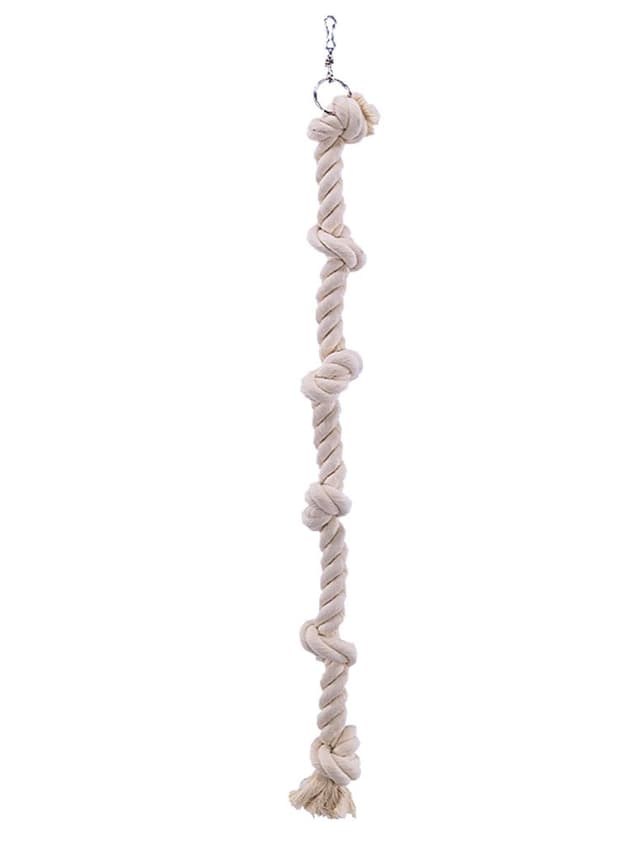 🐱 Nobby Cagetoy Kletterseil Baumwolle 100 cm Ø 25 mm 6 Knoten 🐾