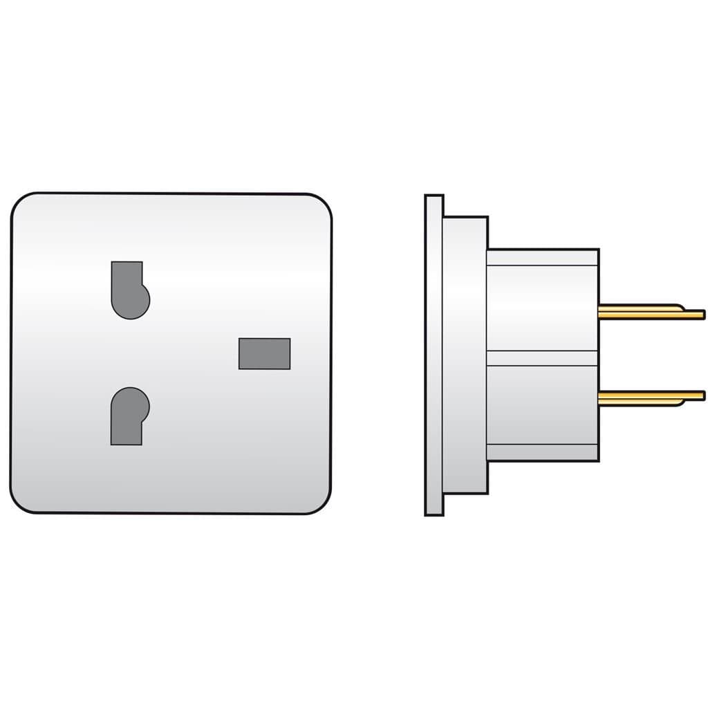 🔌 Mercury Reiseadapter UK auf USA Typ G auf Typ A/B/C 🌍