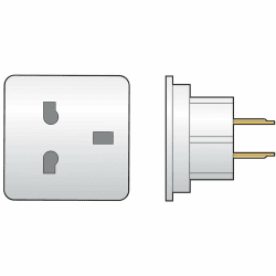 🔌 Mercury Reiseadapter UK auf USA Typ G auf Typ A/B/C 🌍