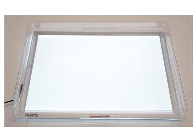 🌟 Super Deal! TickiT 72046 Light Panel Cover Tray - Clear A3 Plastic Cover 🌟