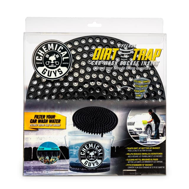 Chemical Guys Cyclone Dirt Trap Car Wash Bucket Insert (Black) 🚗