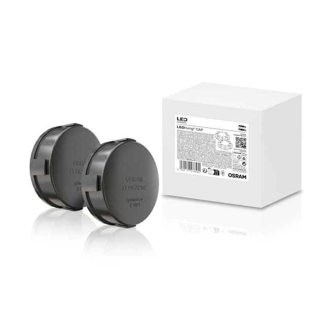 🌟 Super Deal: Osram LEDriving Cap 04 - Für H7 LED - 97,0mm - Satz à 2 Stück Kappen schwarz LEDCAP04