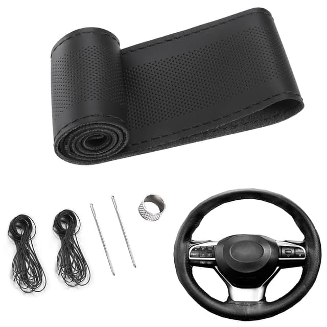 YUNZHISHIYE Universal Nähen Auto Lenkradbezug 🚗