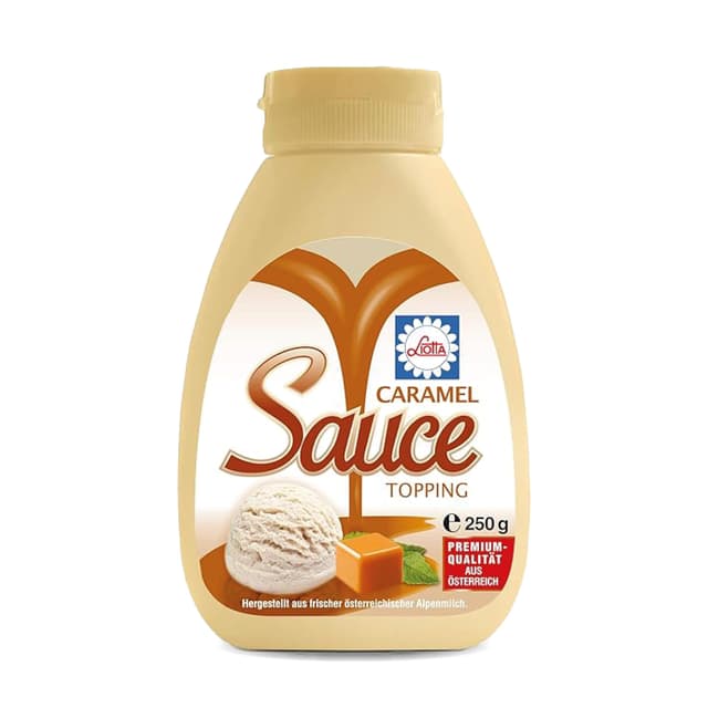 Liotta Karamell Dessert Sauce 250g 🍮🍨 - Sirup, Topping, Fruchtsauce