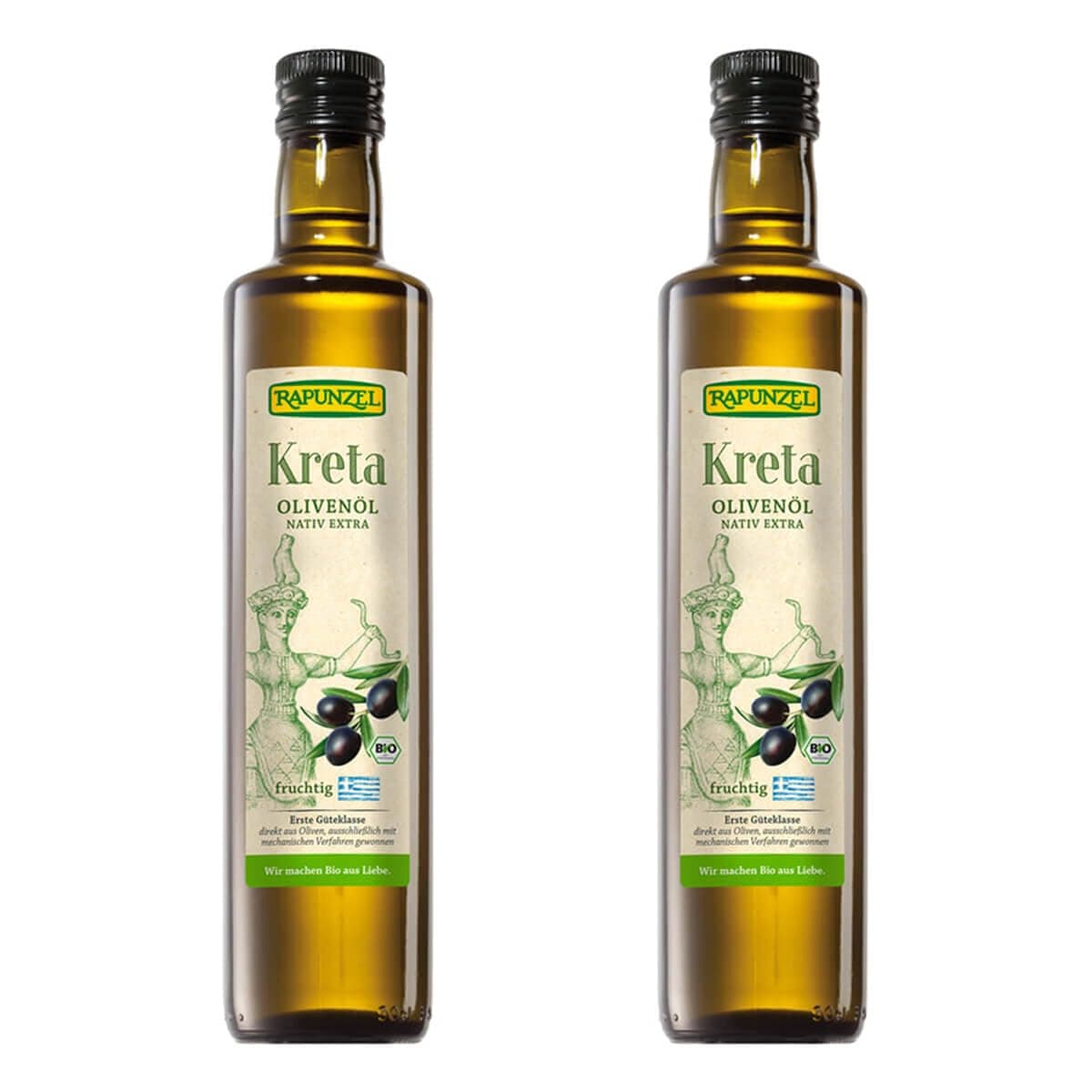 🌿🌿🌟 Angebot: Rapunzel - Olivenöl Kreta nativ extra - 500 ml - 2er Pack 🌟🌿🌿