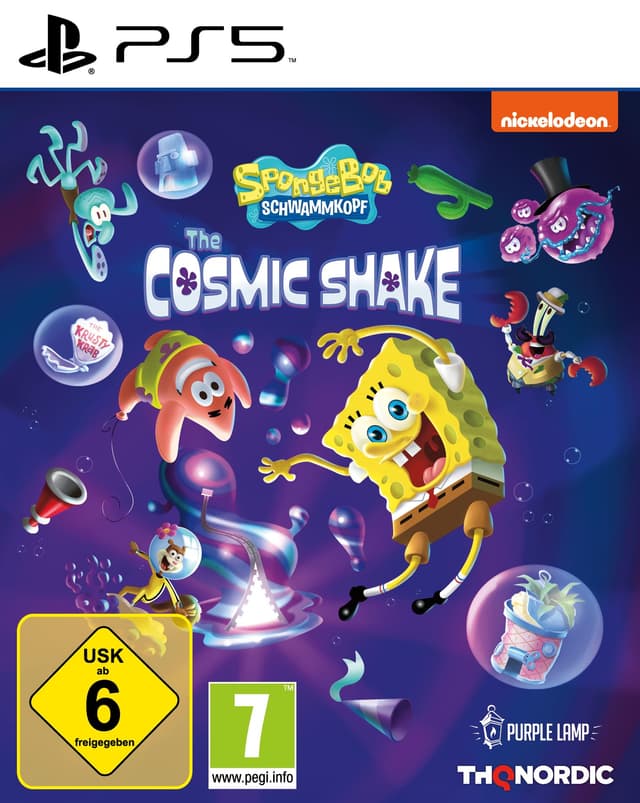 🌌 SpongeBob Schwammkopf: The Cosmic Shake - PlayStation 5 Standard Edition 🧽🪐