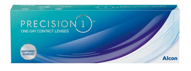 👁️🌟 PRECISION1 Tageslinsen weich | 30 Stück | BC 8.3 mm | DIA 14.2 mm | -01.00 Dioptrien -1.0 Dioptrien 👀🌟
