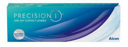 👁️🌟 PRECISION1 Tageslinsen weich | 30 Stück | BC 8.3 mm | DIA 14.2 mm | -01.00 Dioptrien -1.0 Dioptrien 👀🌟