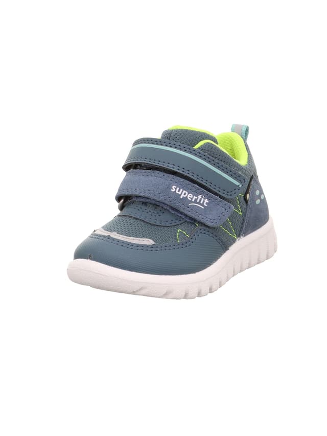 👟 Superfit Jungen Sport7 Mini Gore-tex Sneaker 20 EU Blau Gelb 8030 - Angebot!