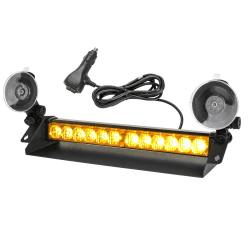 ROUTEKING Frontblitzer Warnleuchte 12 LED - 35.6cm 9 Blinkmodi Blitzleuchte 🚨 Angebot bei HelloDeals