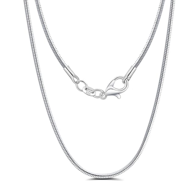 Mieoyue 925 Silber Damen Halskette 🌟 Silberkette 40-60cm 🌺 Silberschmuck