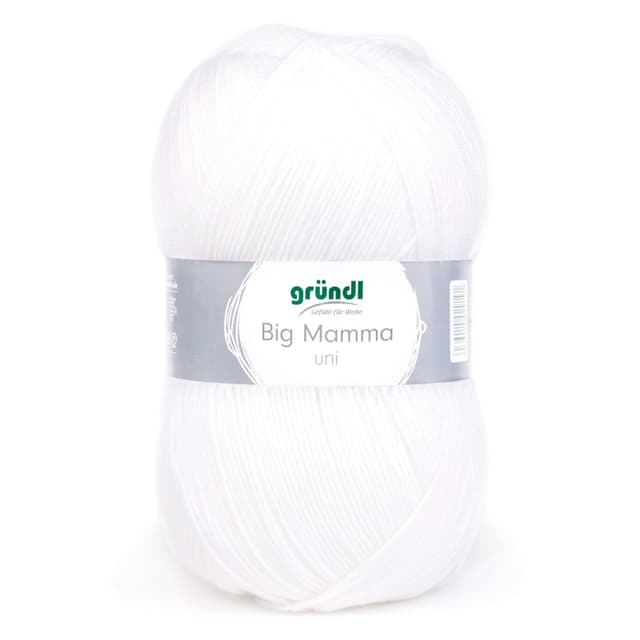 Gründl Wolle Big Mamma uni - XXL Wolle zum Stricken 🧶🎨