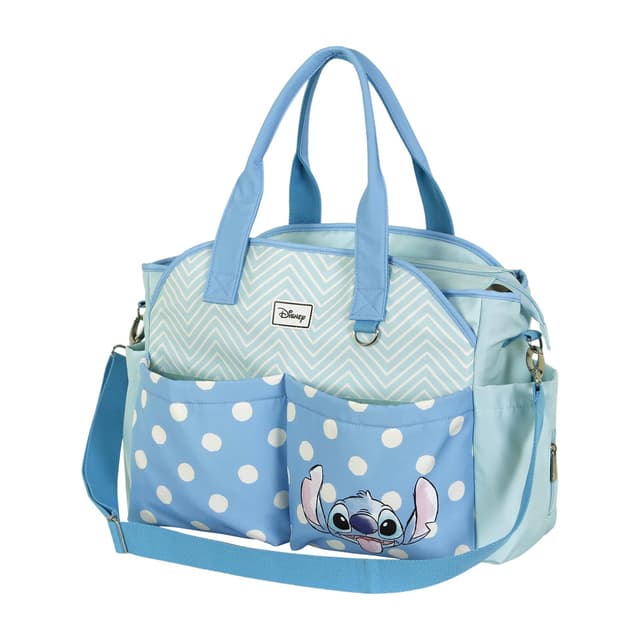 🎒 Lilo und Stitch Lovely-Mommy Tasche für Kinderwagen, Grün 🌿 | Angebot
