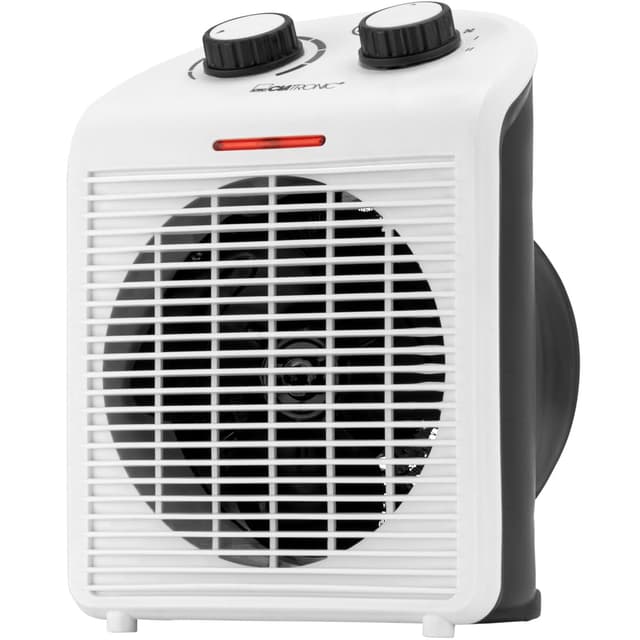 🔥 Clatronic® mobiler & kompakter Heizlüfter 2000W & 1000W | HL 3761 weiß 2000W Heizlüfter