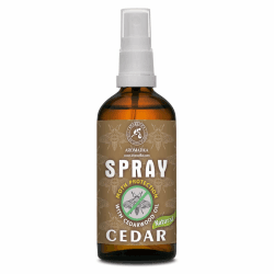 🌲🍋 Mottenspray 100ml mit Zedernholzöl und Zitroneöl - Natürlicher Mottenschutz
