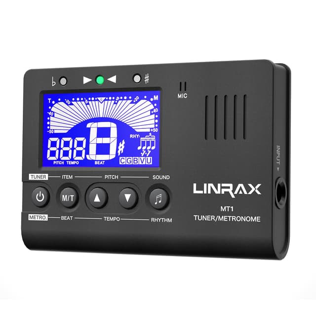 🎶🎻 Linrax MT1 Metronom Stimmgerät 3-in-1 Digitales Metronom Stimmgerät Tongenerator