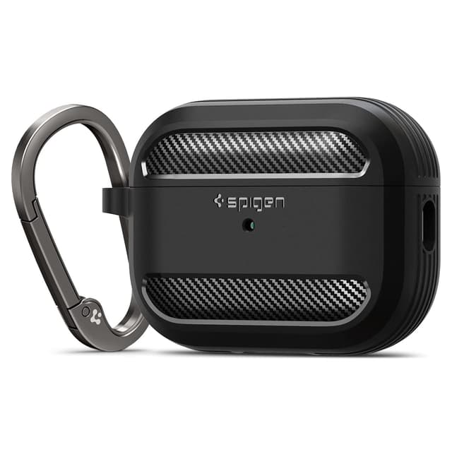 Spigen Rugged Armor Hülle Case für AirPods Pro 2. Generation - Schwarz 🎧📱